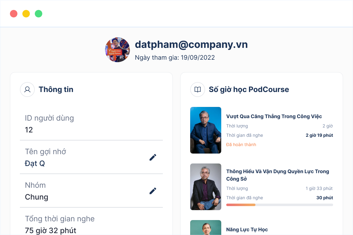 Platform Dashboard 2